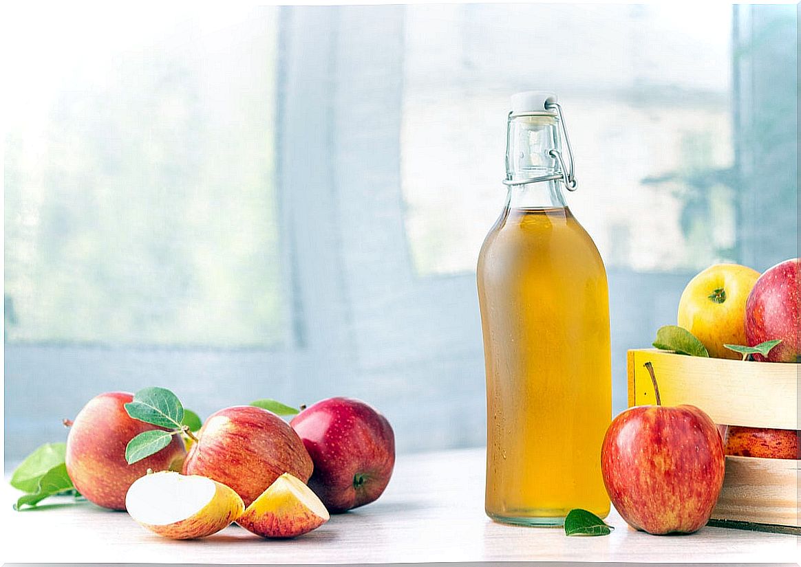 Apple cider vinegar for the skin.