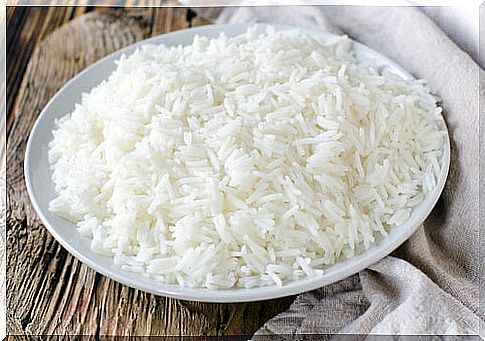 White or refined rice