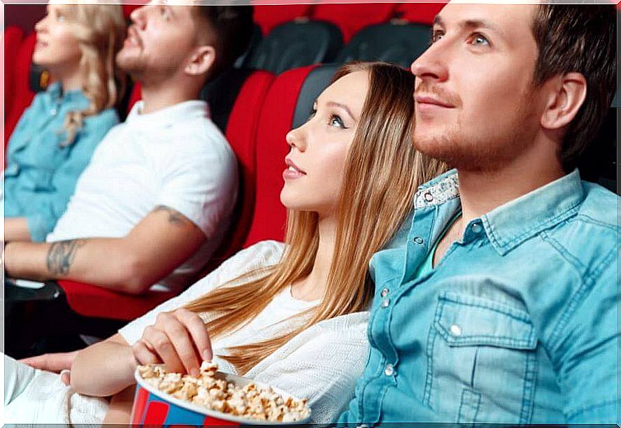 Go to the movies as a couple.