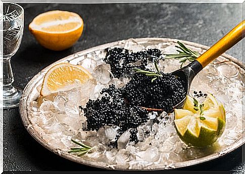 types of fish that could be harmful to health: caviar
