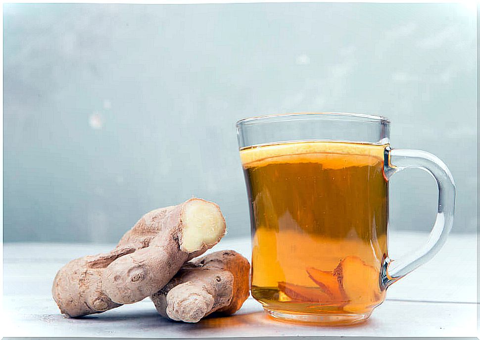 Tea, one of the ways to use ginger