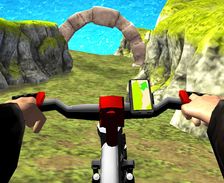 Πραγματικό MTB Downhill 3D